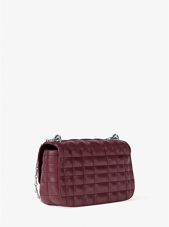 Tribeca Large Quilted Leather Shoulder Bag