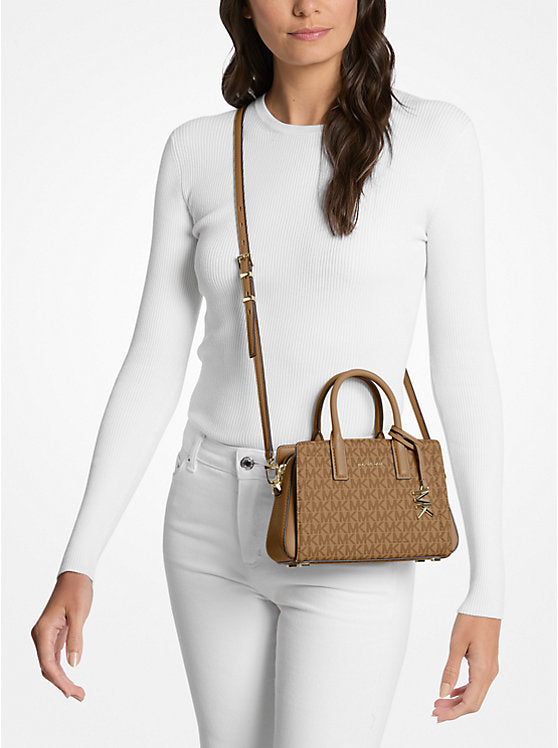 Laila Extra-Small Signature Logo Crossbody Bag
