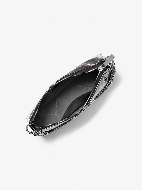 Jet Set Patent Logo Debossed Pochette and Card Case Gift Set