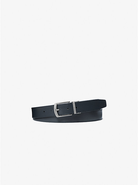 Reversible Signature Logo and Leather Belt