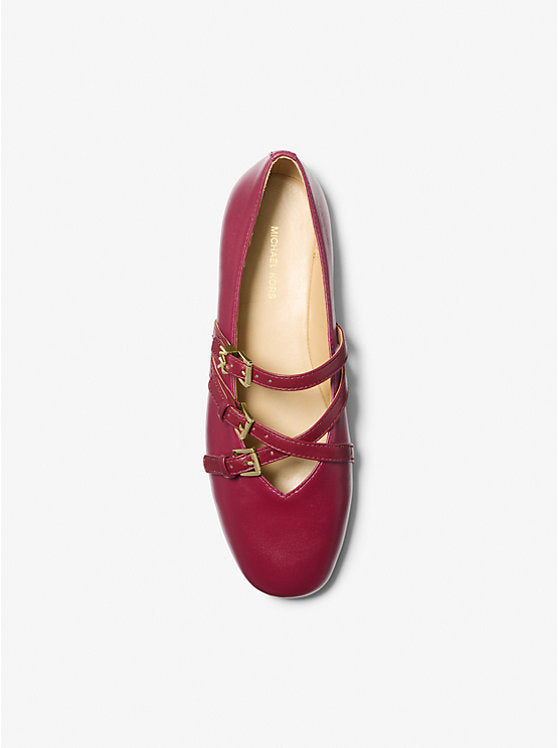 Indy Flex Leather Ballet Flat