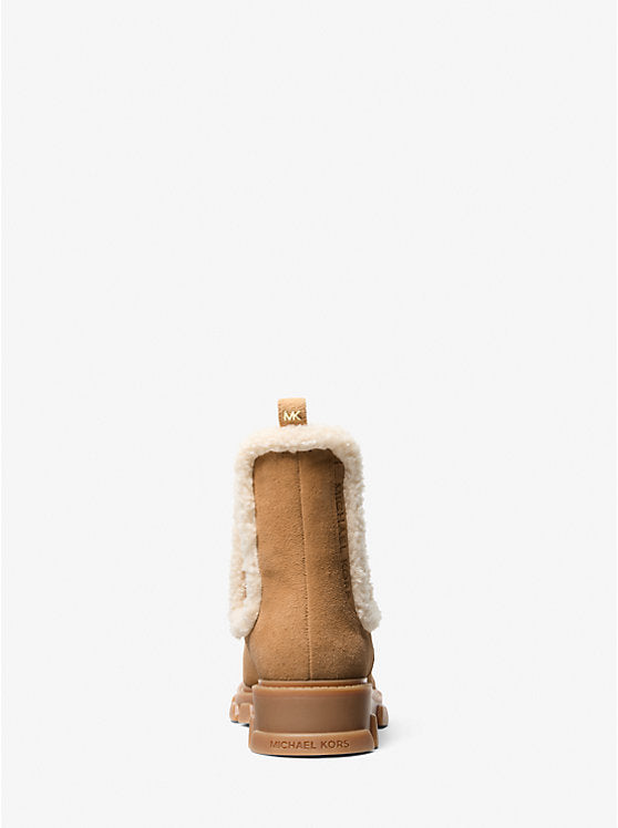 Ridley Suede and Faux Shearling Boot