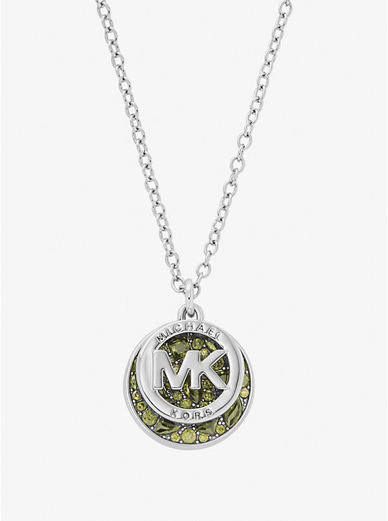 Pavé Logo Necklace