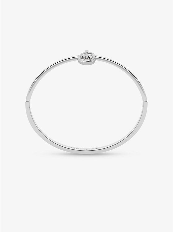 Pavé Logo Padlock Bangle