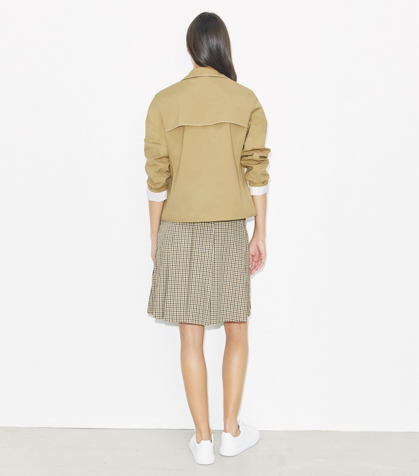 Embroidered Nylon Golf Jacket