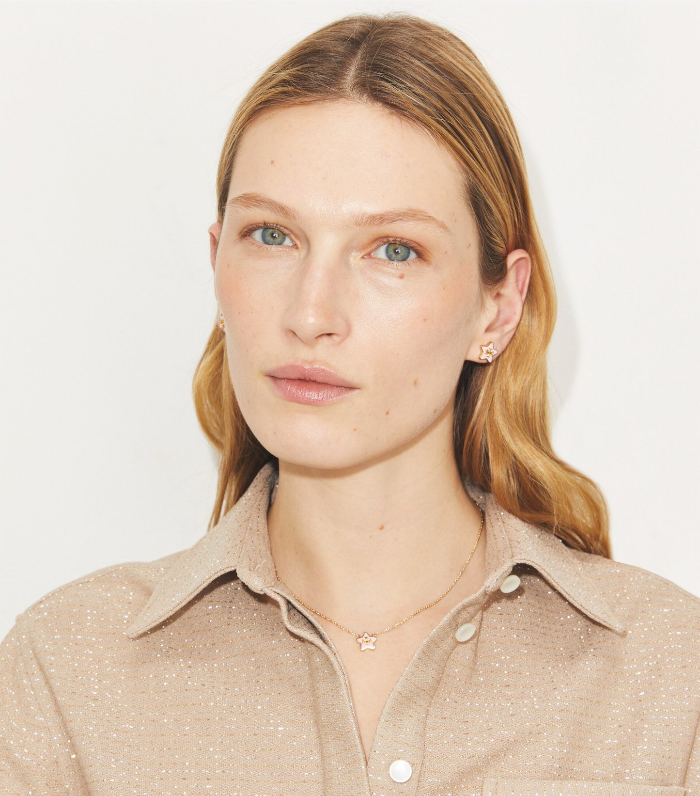 Forget Me Not Enamel Stud Earrings