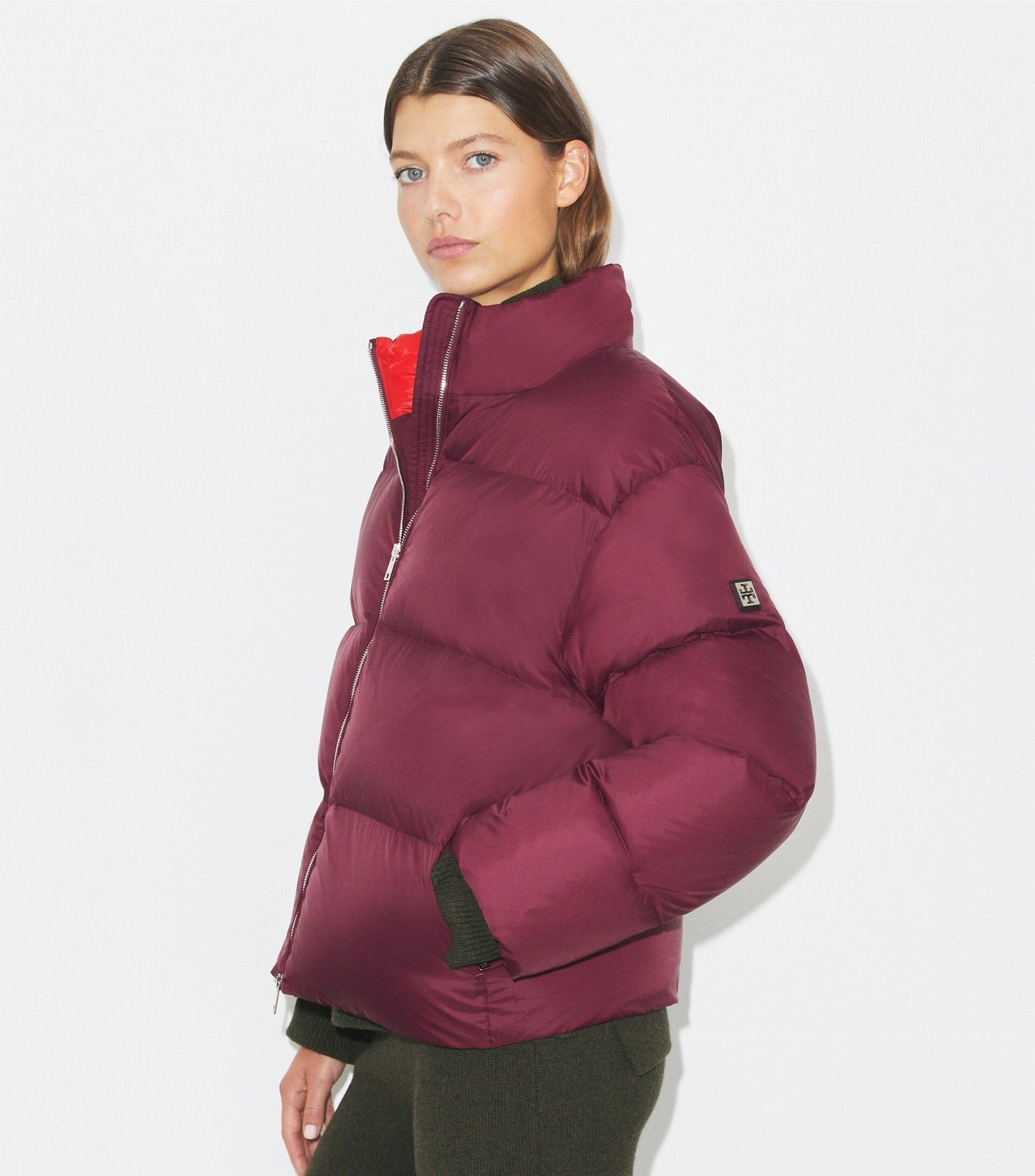 Nylon Down Puffer Jacket