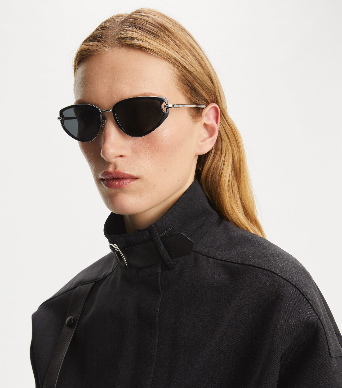 Pierced Cat-Eye Sunglasses