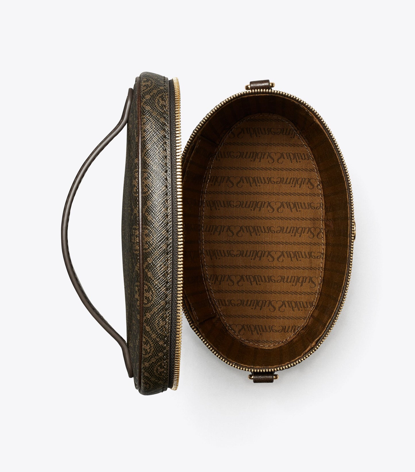 T Monogram Coated Canvas Soft Vanity Case