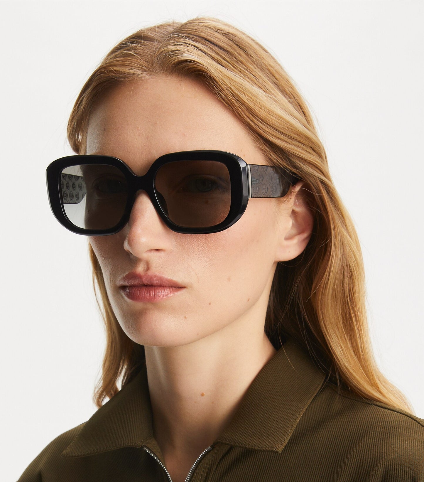 T Monogram Geometric Sunglasses