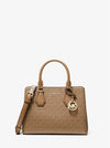 Camille Small Signature Logo Satchel