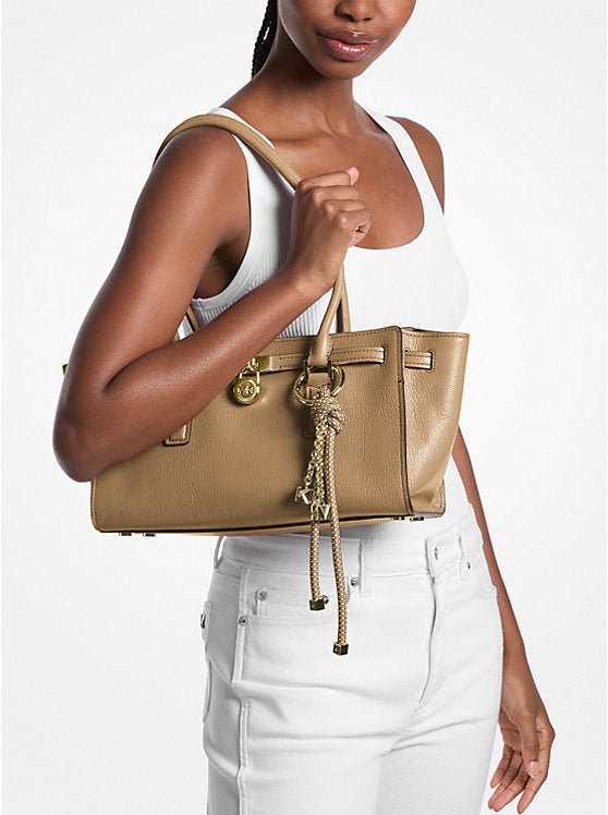 Hamilton Moderne Small Leather Satchel