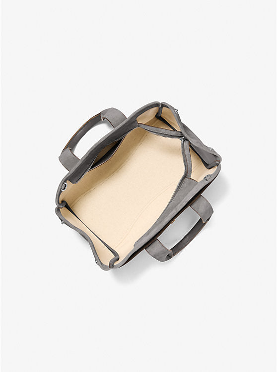 Romee Small Suede Satchel