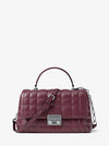 Tribeca Medium Quilted Leather Satchel