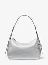 Nolita Medium Metallic Pebbled Leather Shoulder Bag