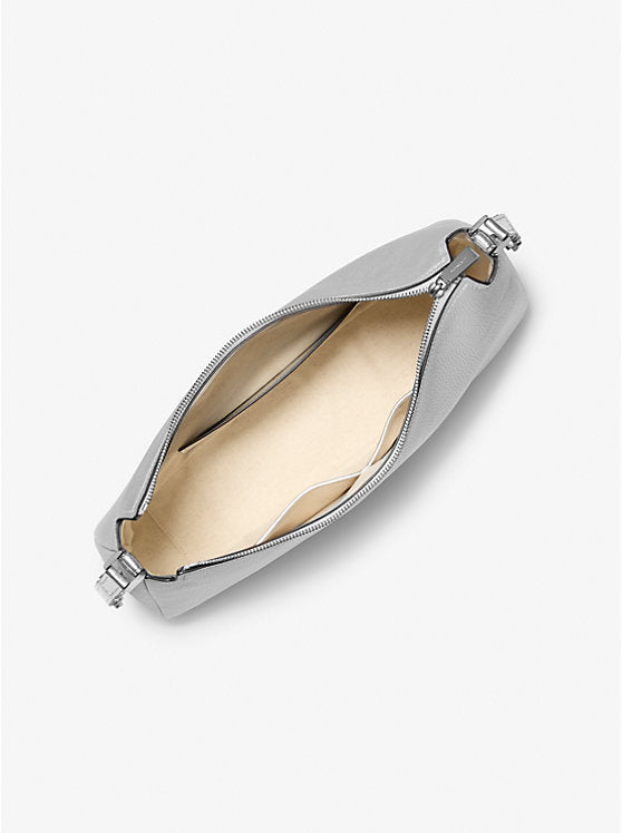 Nolita Medium Metallic Pebbled Leather Shoulder Bag