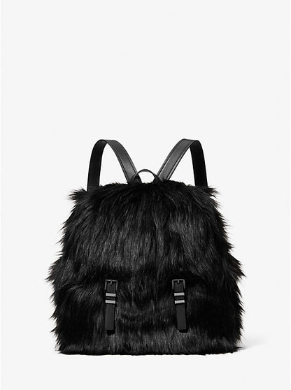 Quinn Medium Faux Fur Backpack