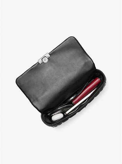 Tribeca Large Quilted Leather Shoulder Bag