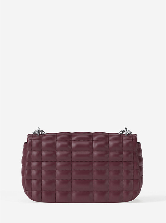 Tribeca Large Quilted Leather Shoulder Bag