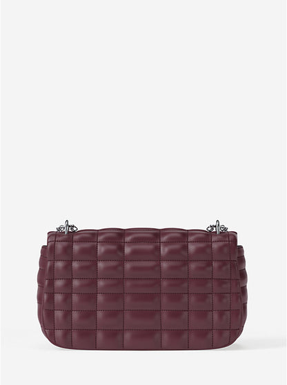 Tribeca Large Quilted Leather Shoulder Bag
