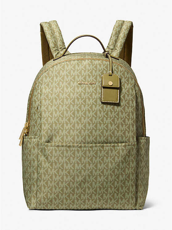 Sable Large Printed Signature Logo Backpack