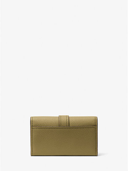 Nolita Medium Pebbled Leather Tri-Fold Wallet