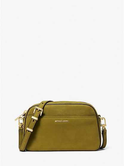 Jet Set Small Nubuck Camera Crossbody Bag