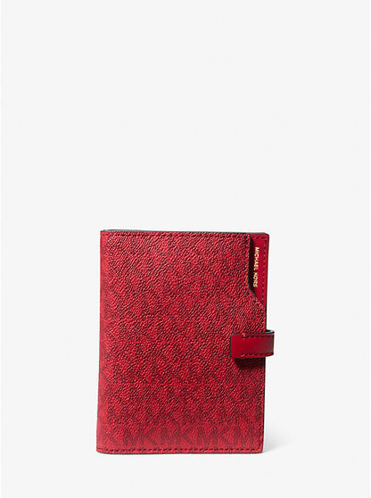 Jet Set Signature Logo Passport Wallet