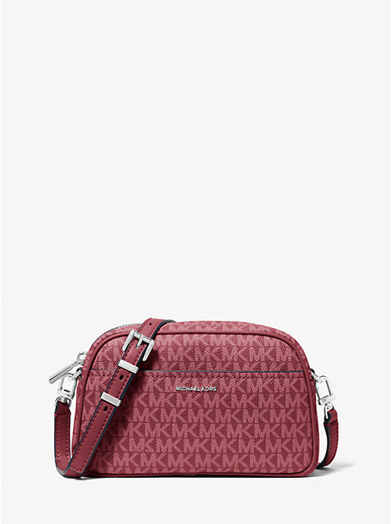 Jet Set Small Signature Logo Camera Crossbody Bag