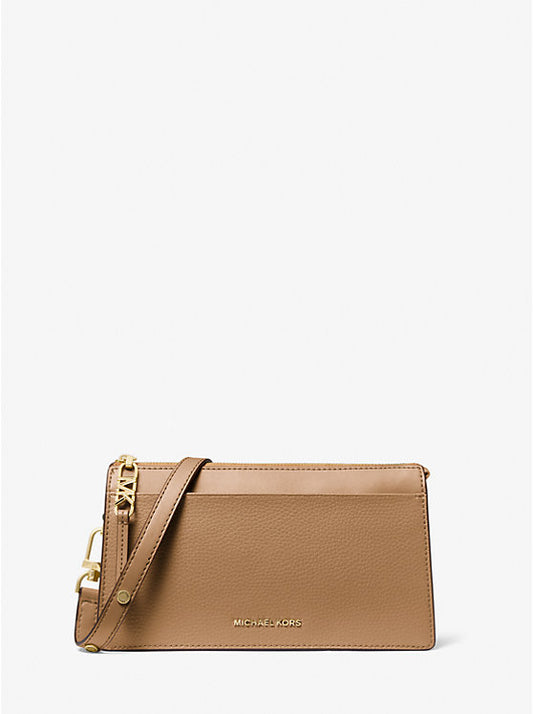 Empire Large Leather Convertible Crossbody Bag