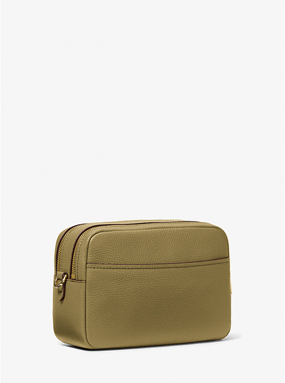 Bryant Medium Pebbled Leather Camera Crossbody Bag