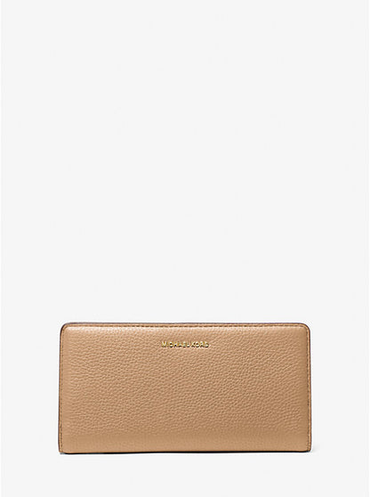 Bryant Large Pebbled Leather Snap-Front Wallet