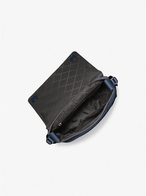 Hudson Small Suede Messenger Bag