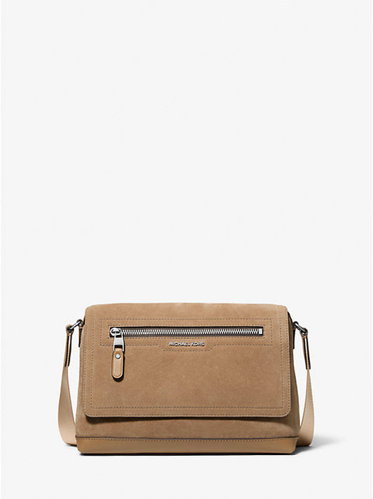 Hudson Small Suede Messenger Bag