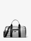 Brooklyn Medium Metallic Puffy Duffel Bag