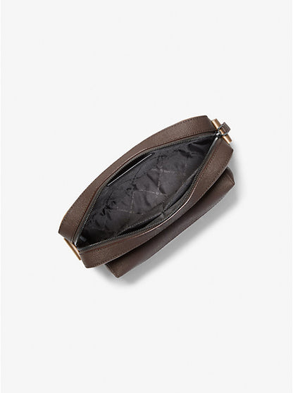 Hudson Textured and Signature Logo Camera Crossbody Bag