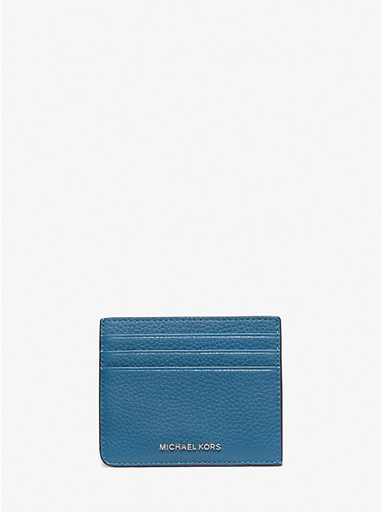 Hudson Pebbled Leather Card Case