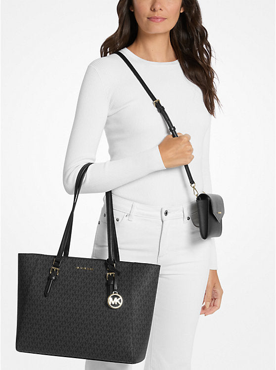 Charlotte Large 3-in-1 Signature Logo Tote Bag