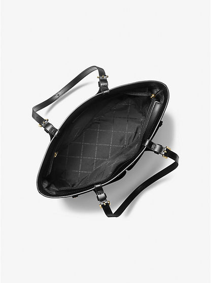 Jet Set Medium Logo Pocket Tote Bag