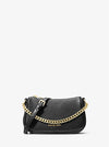 Carmela Small Pebbled Leather Convertible Crossbody Bag