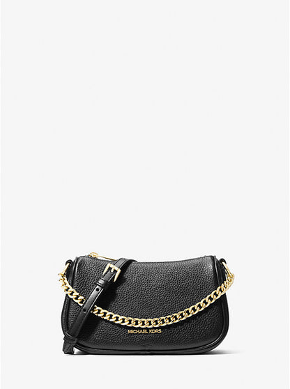 Carmela Small Pebbled Leather Convertible Crossbody Bag