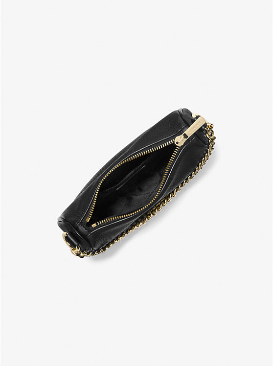 Carmela Small Pebbled Leather Convertible Crossbody Bag