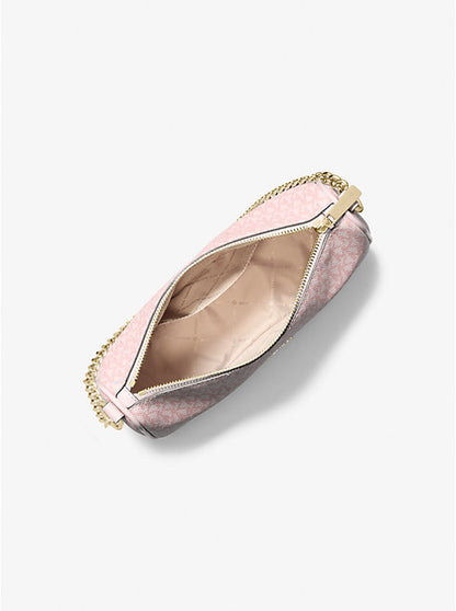 Carmela Medium Signature Logo Convertible Crossbody Bag