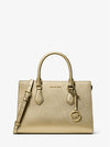 Sheila Medium Metallic Satchel