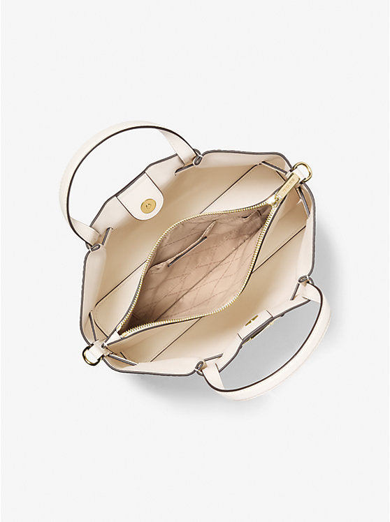 Carson Medium Crocodile Embossed Satchel