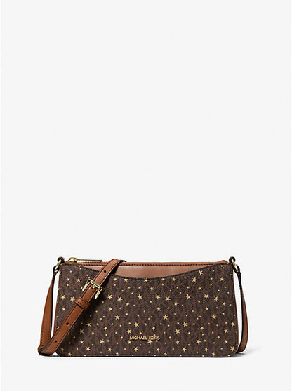 Arden Medium Printed Signature Logo Crossbody Bag