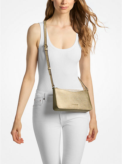 Arden Medium Metallic Crossbody Bag