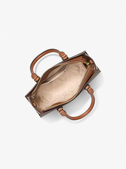 Arden Small Signature Logo Messenger Bag