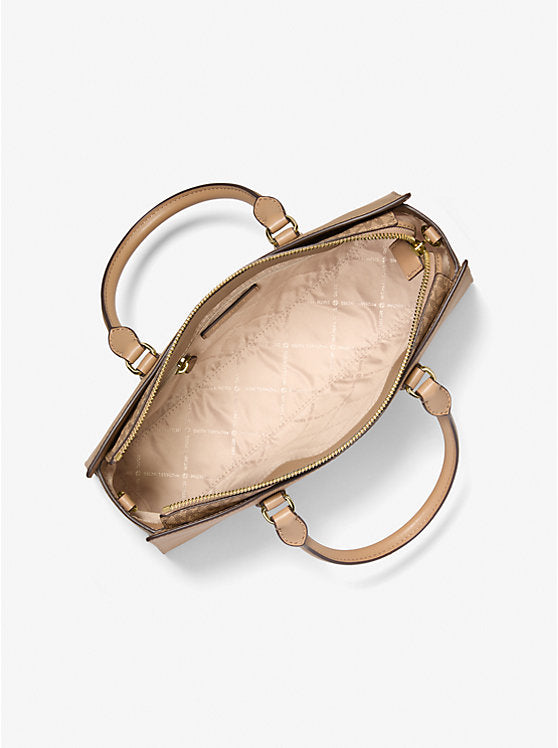 Arden Medium Top-Zip Satchel