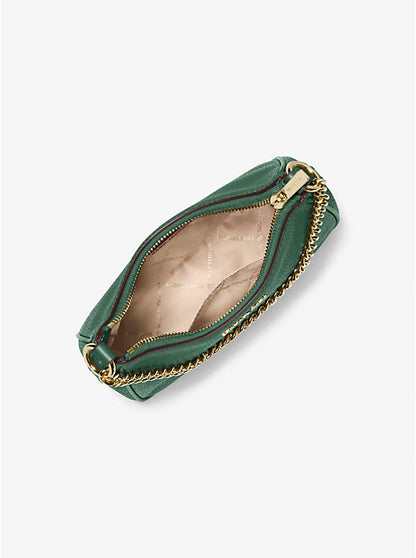 Jet Set Travel Pebbled Leather Convertible Crossbody Bag